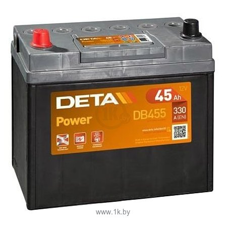 Фотографии DETA Power L (45Ah)