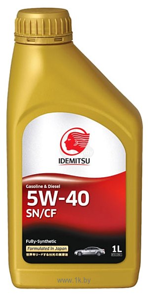 Фотографии Idemitsu 5W-40 SN/CF 1л