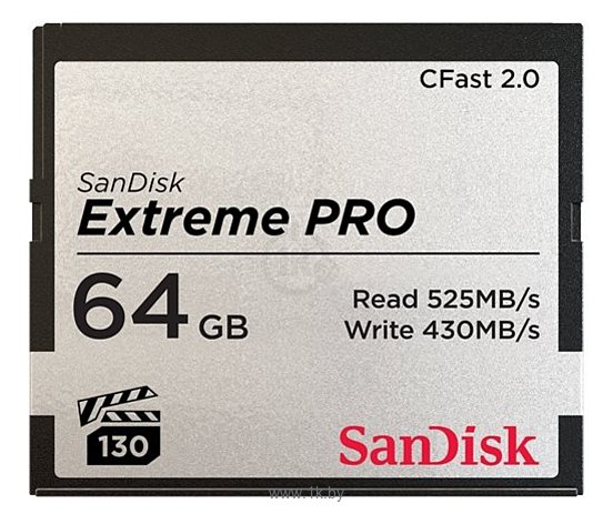Фотографии SanDisk Extreme PRO CFast 2.0 525MB/s 64GB