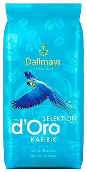 Фотографии Dallmayr Crema d'Oro Selektion des Jahres Karibik зерновой 1 кг