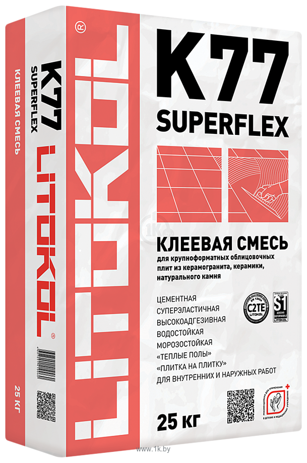 Фотографии Litokol Superflex K77 (25 кг)
