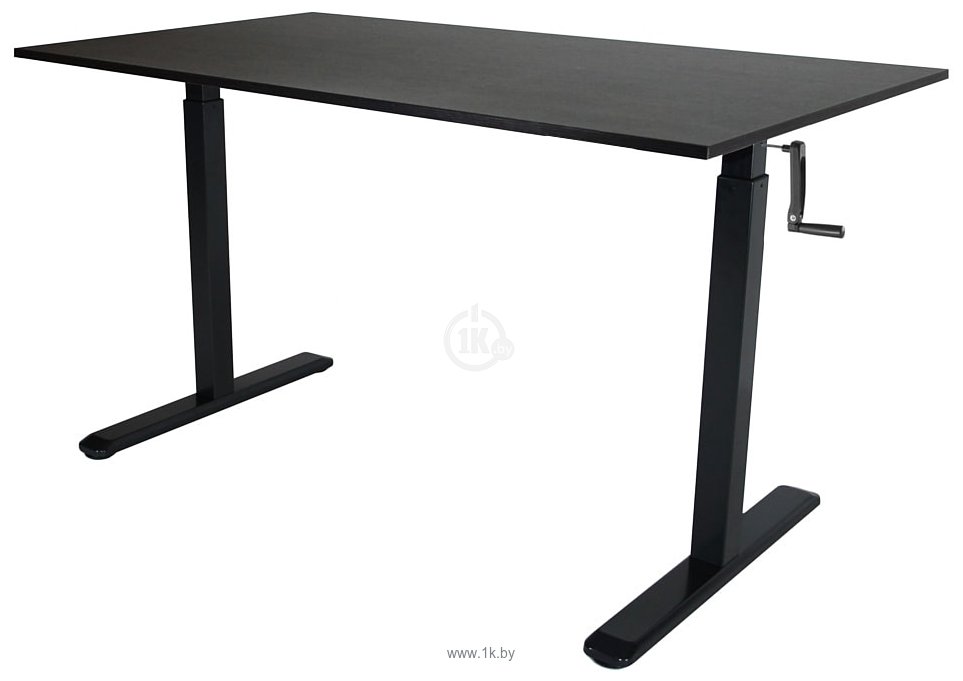 Фотографии ErgoSmart Manual Desk Compact (черный)
