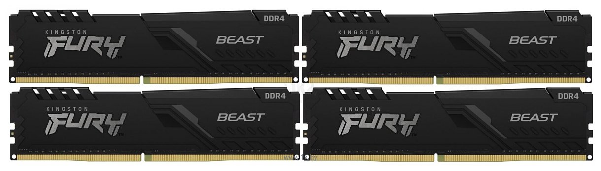 Фотографии Kingston FURY Beast KF426C16BBK4/128