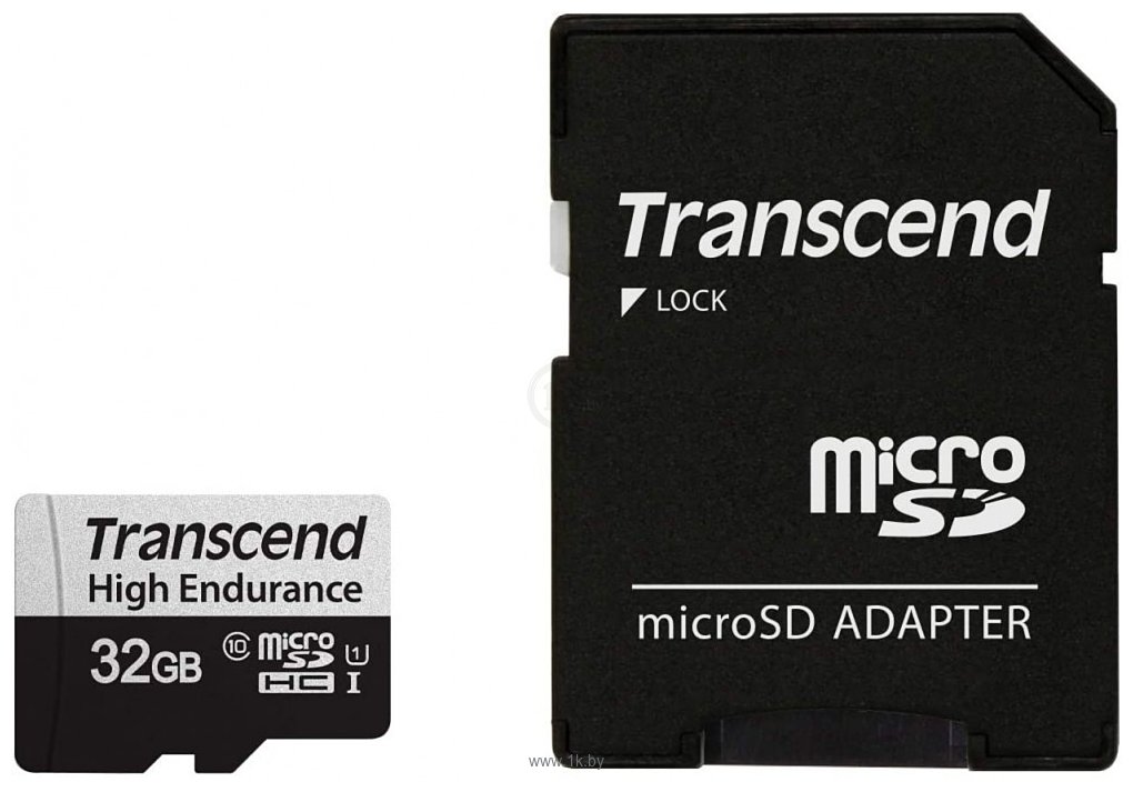 Фотографии Transcend microSDHC TS32GUSD350V 32GB (с адаптером)