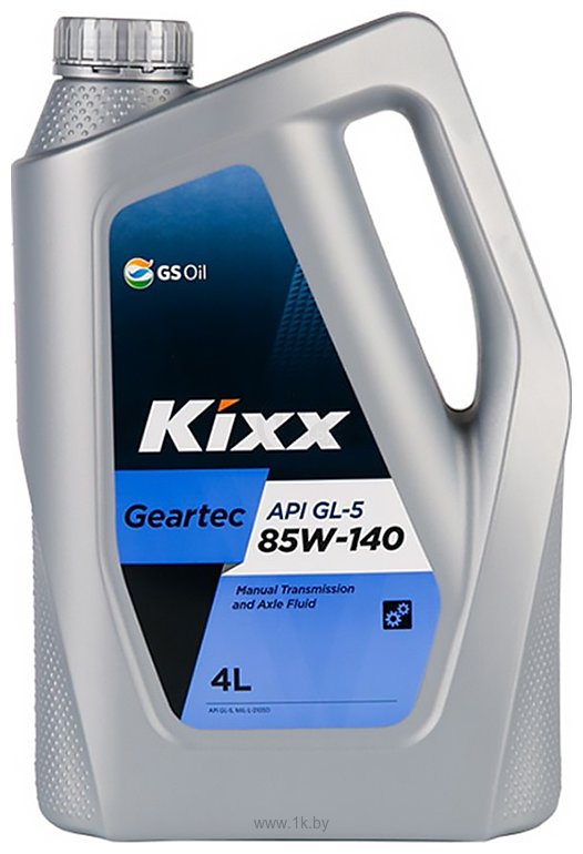 Фотографии Kixx Geartec GL-5 85W140 L2984440E1 4 л
