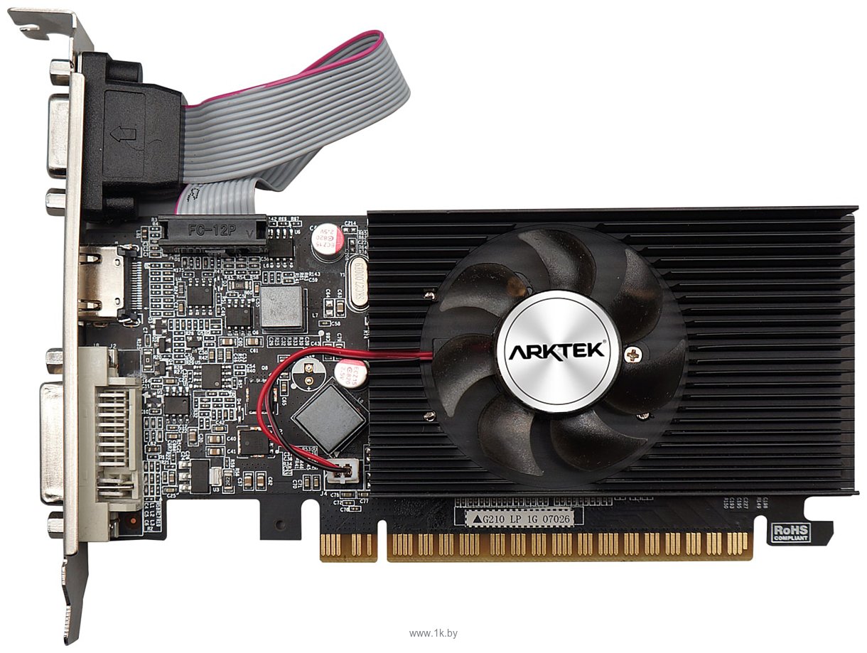 Фотографии Arktek GeForce GT210 1GB DDR3 (AKN210D3S1GL1)