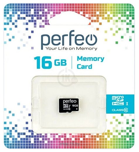 Фотографии Perfeo microSDHC Class 10 16GB PF16GMCSH10