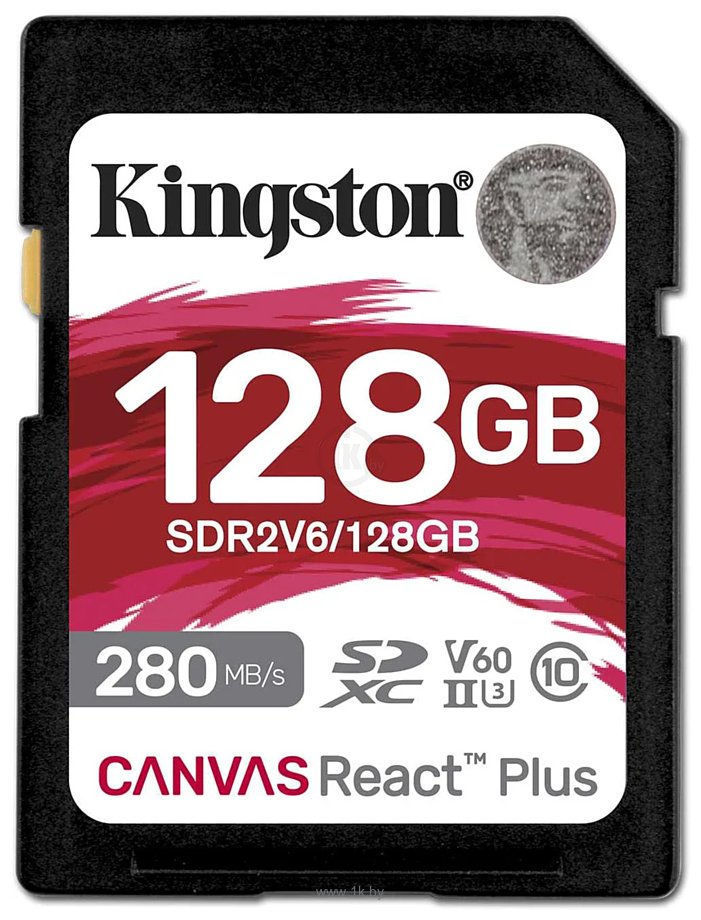 Фотографии Kingston Canvas React Plus V60 SDXC 128GB