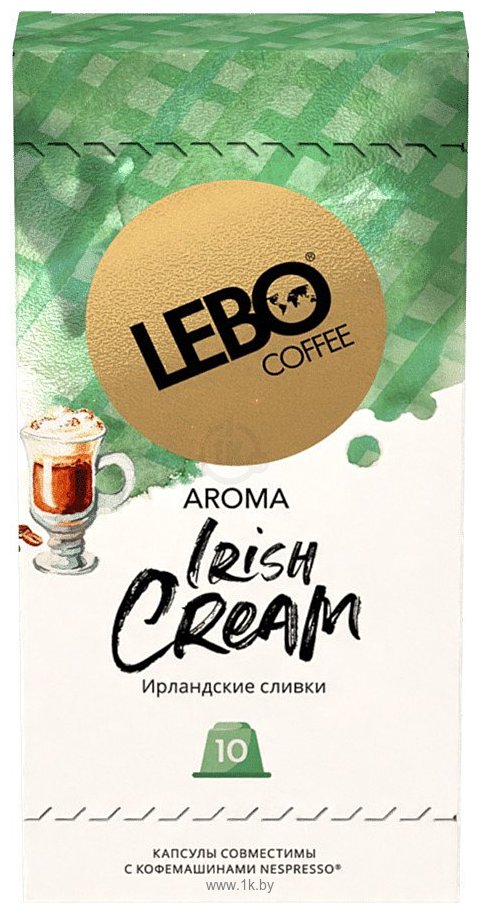 Фотографии LEBO Coffee Irish Cream 10x5.5 г