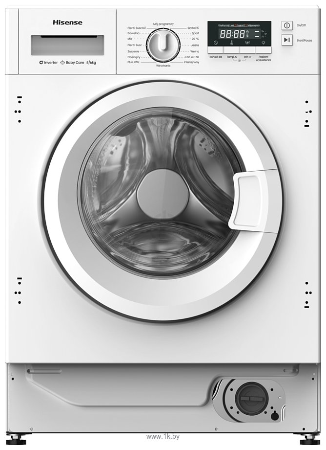 Фотографии Hisense WD3M841BWI/PL