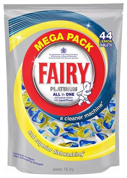 Фотографии Fairy Platinum Lemon "All in 1" 44tabs