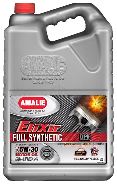 Фотографии Amalie Elixir Full Synthetic 5W-30 3.78л