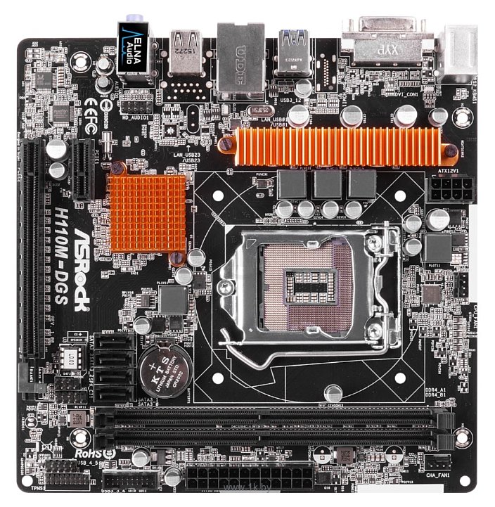 Фотографии ASRock H110M-DGS