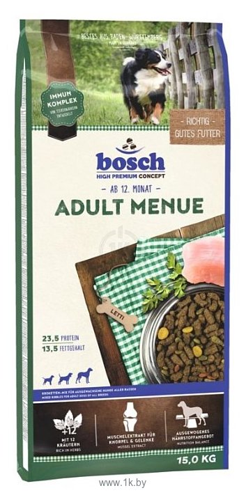 Фотографии Bosch (15 кг) Adult Menue