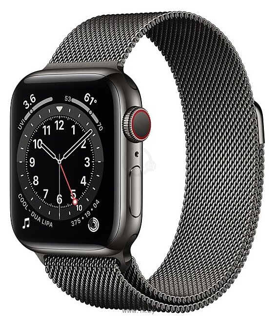 Фотографии Apple Watch Series 6 GPS + Cellular 40mm Stainless Steel Case with Milanese Loop