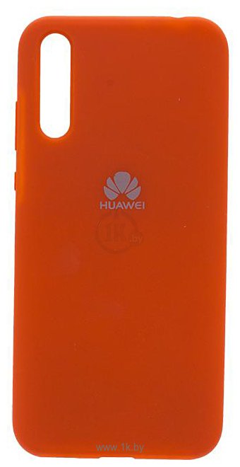 Фотографии EXPERTS Original Tpu для Huawei Y8p с LOGO (оранжевый)