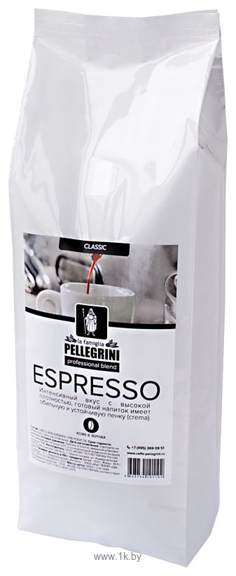 Фотографии La Famiglia Pellegrini Espresso Blend в зернах 1 кг