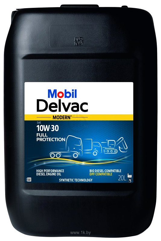 Фотографии Mobil MX ESP Delvac Modern 10w30 Full Protection 10W-30 20л