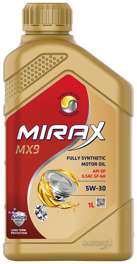 Фотографии Mirax MX9 5W-30 ILSAC GF-6A SP 1л
