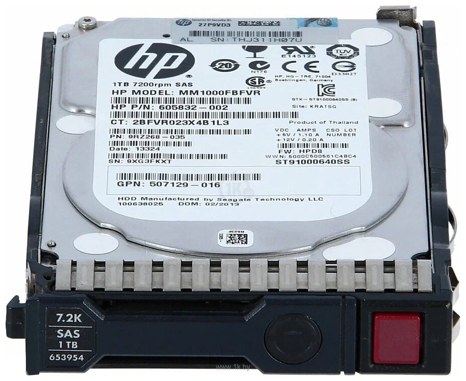 Фотографии HP 1TB (652749-B21)