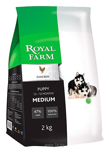 Фотографии Royal Farm (12 кг) Сухой корм для собак Puppy Medium Chicken