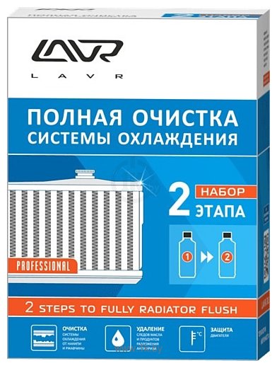 Фотографии Lavr Полная очистка системы охлаждения 310 ml+310 ml