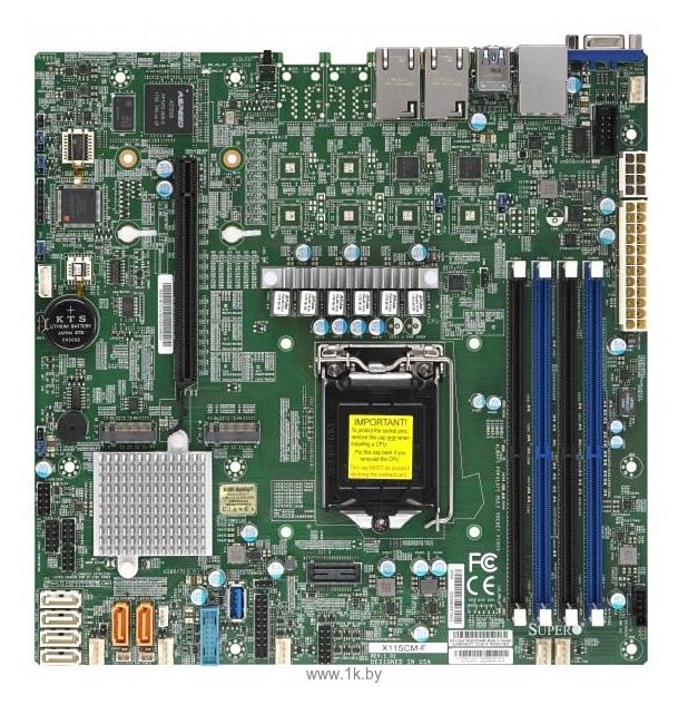 Фотографии Supermicro X11SCM-F