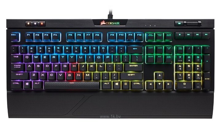 Фотографии Corsair STRAFE RGB MK.2 Cherry MX Red black USB