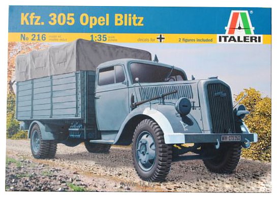 Фотографии Italeri 0216 Грузовой автомобиль Opel Blitz