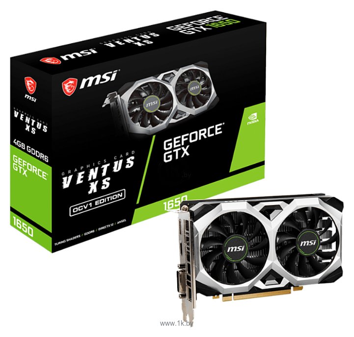 Фотографии MSI GeForce GTX 1650 D6 Ventus XS OCV1 4GB GDDR6