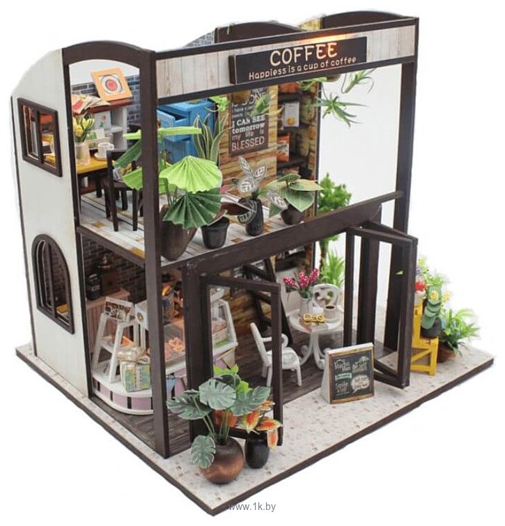 Фотографии Hobby Day DIY Mini House Coffee House (M027)