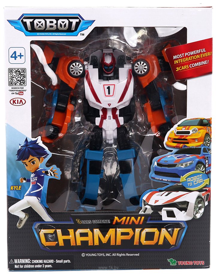 Фотографии Young Toys Tobot Athlon Mini Champion 301082