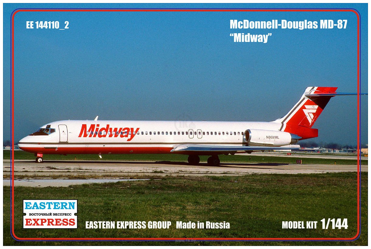 Фотографии Eastern Express Авиалайнер MD-87 Midway EE144110-2