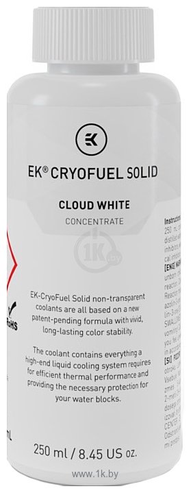Фотографии EKWB EK-CryoFuel Solid Cloud White (250 мл)