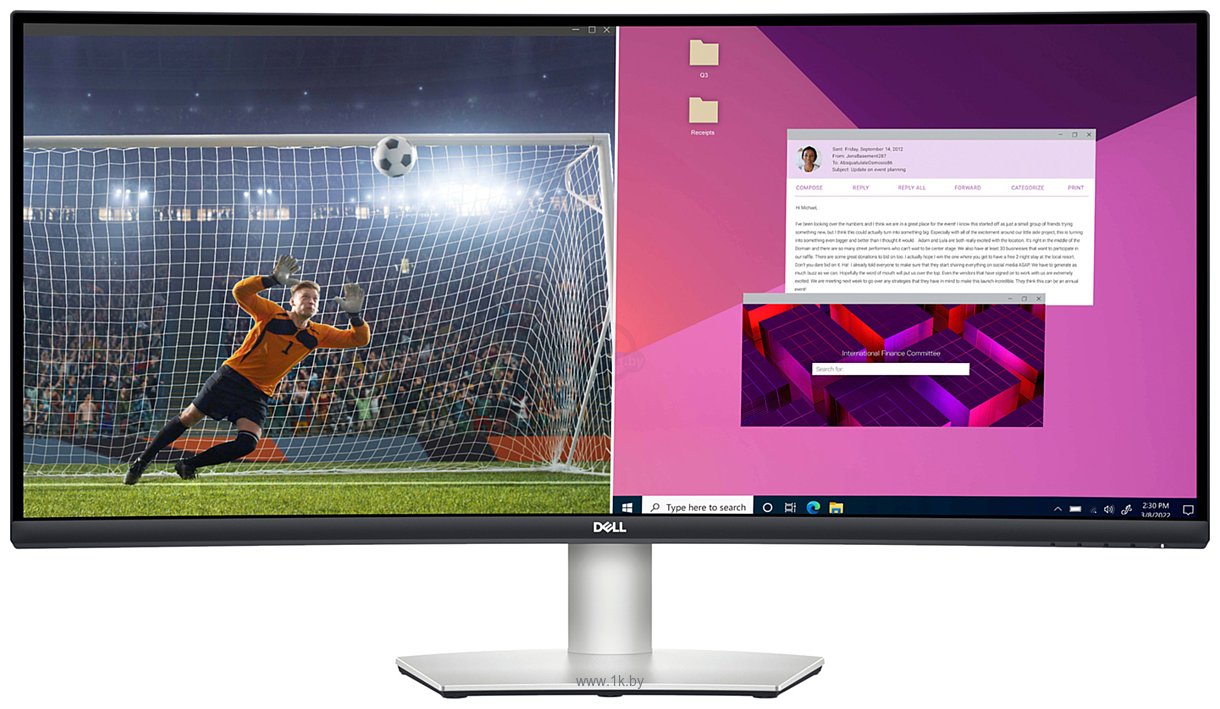 Фотографии Dell 34 Curved USB-C S3423DWC