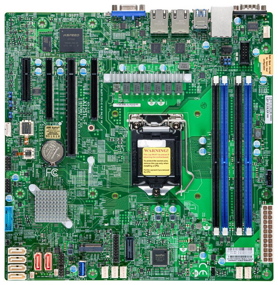 Фотографии Supermicro MBD-X12STH-F-O