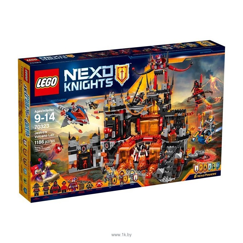 Фотографии LEGO Nexo Knights 70323 Логово Джестро
