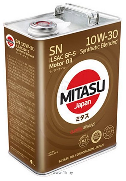 Фотографии Mitasu MJ-121 10W-30 5л