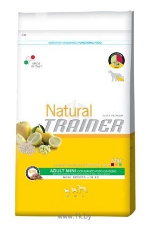 Фотографии TRAINER Natural Adult Mini Beef and rice dry (0.8 кг)