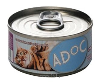 Фотографии ADoC (0.085 кг) 1 шт. Консервы с тунцом и снетками