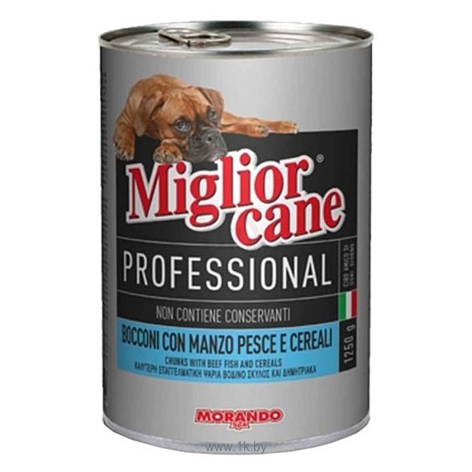 Фотографии Miglior (1.25 кг) 1 шт. Cane Professional Line Meat and Fish