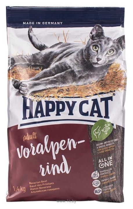 Фотографии Happy Cat (1.4 кг) Supreme Voralpen Rind