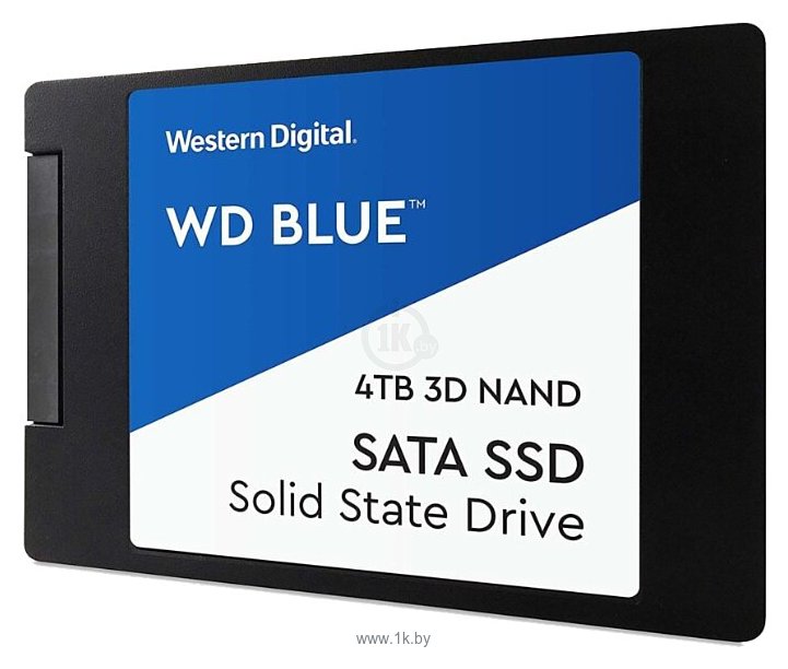 Фотографии Western Digital BLUE 3D NAND SATA SSD 4 TB (WDS400T2B0A)