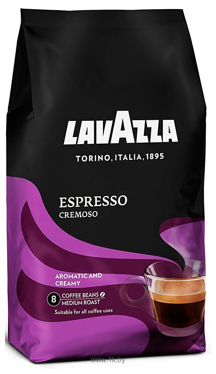 Фотографии Lavazza Espresso Cremoso в зернах 1000 г