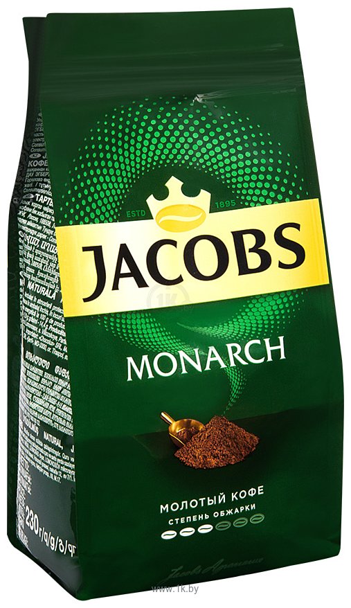 Фотографии Jacobs Monarch классический молотый 230 г