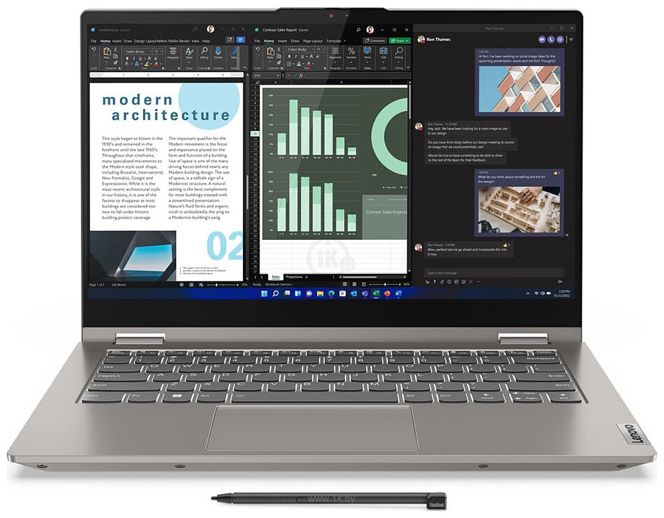 Фотографии Lenovo ThinkBook 14s Yoga G3 IRU (21JG0007RU)