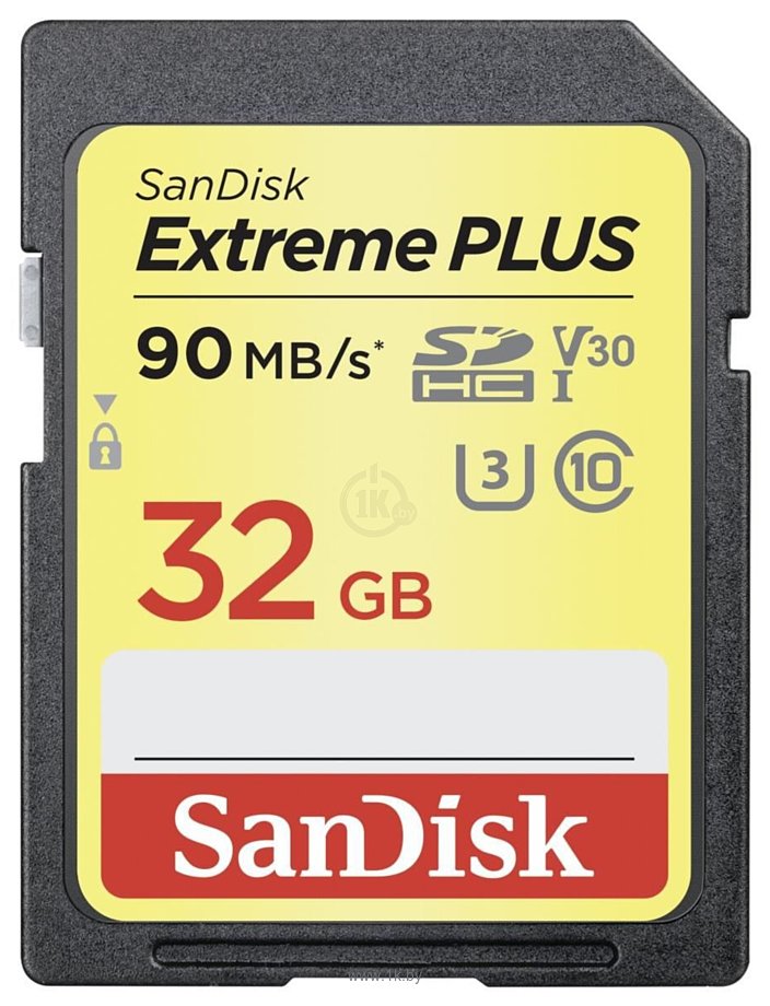 Фотографии Sandisk Extreme Plus V30 SDHC 32GB (SDSDXWF-032G-GNCIN) 
