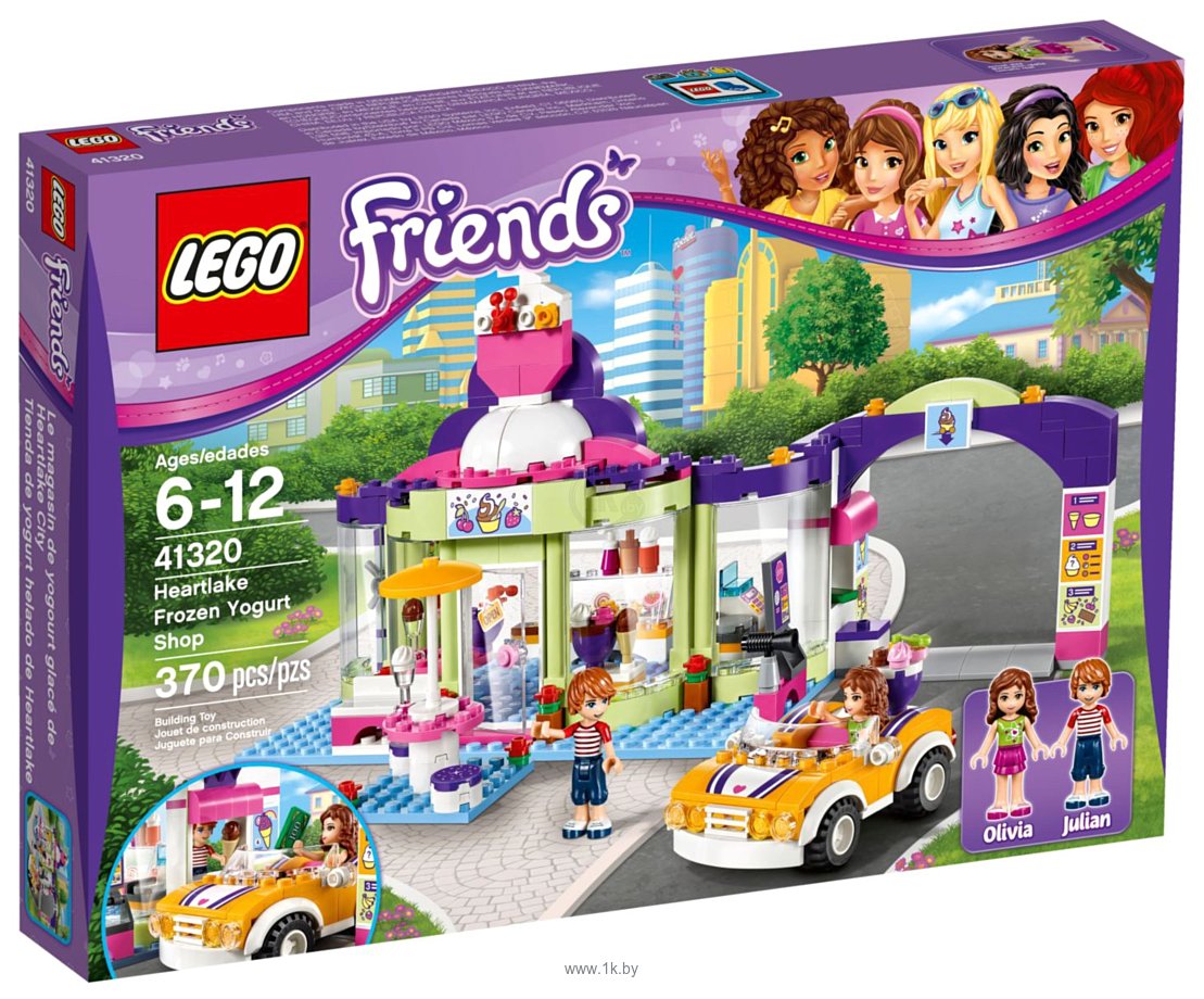 Фотографии LEGO Friends 41320 Магазин замороженных йогуртов