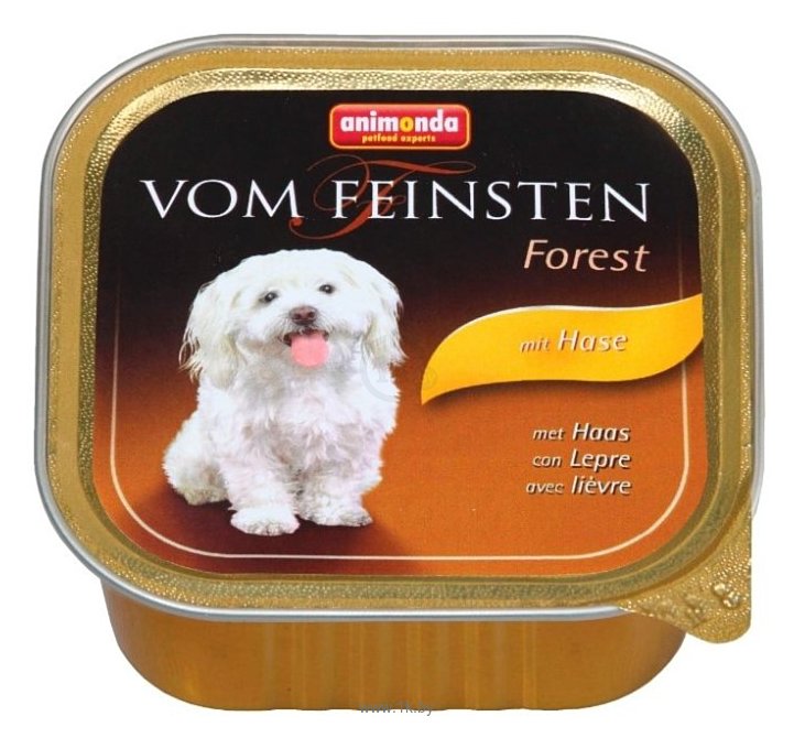 Фотографии Animonda Vom Feinsten Forest для собак с зайчатиной (0.15 кг) 1 шт.