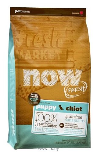 Фотографии NOW FRESH Grain Free Large Breed Puppy Food Recipe (0.23 кг)